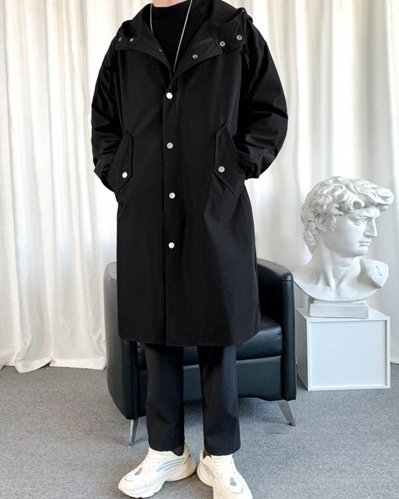 Techwear Outfits Long Jacket Coat - Image 12