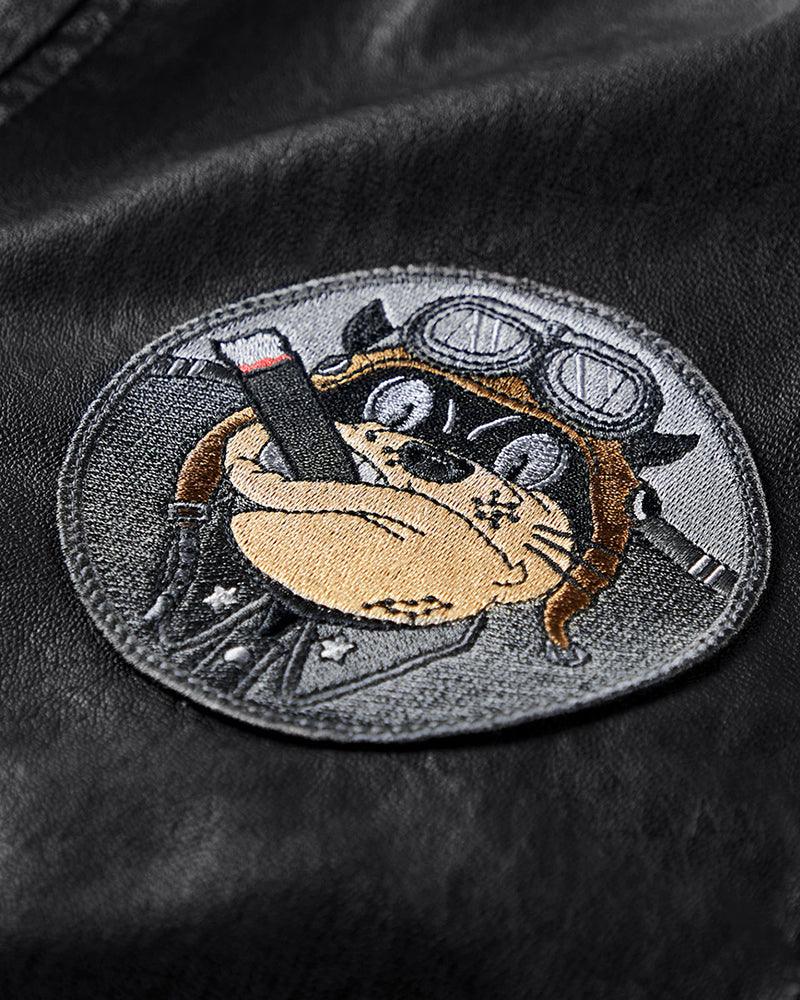 Techwear PU Bomber Jacket - Image 5