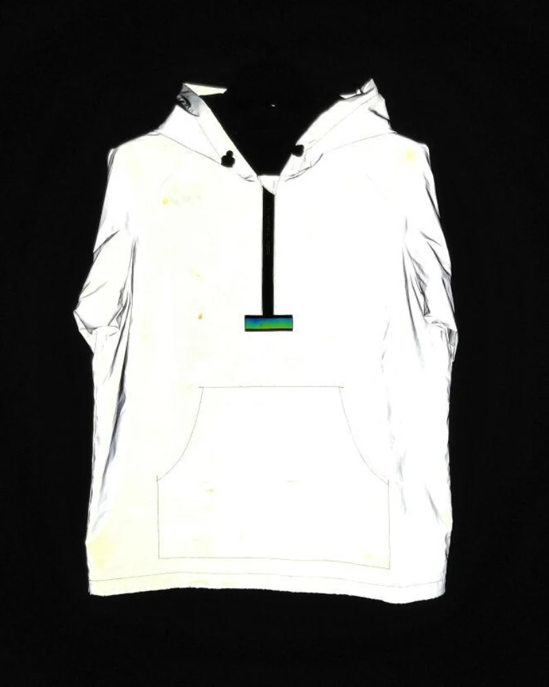 Techwear Reflective Hooded Jacket - Image 2