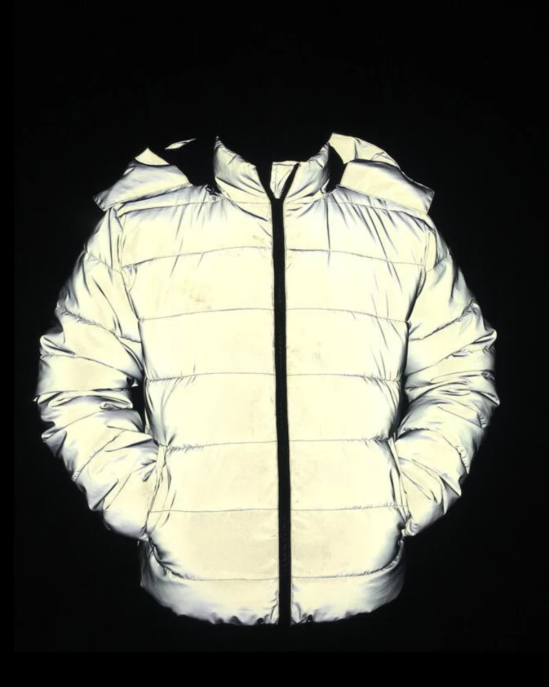 Techwear Reflective Winter Jacket - Image 3