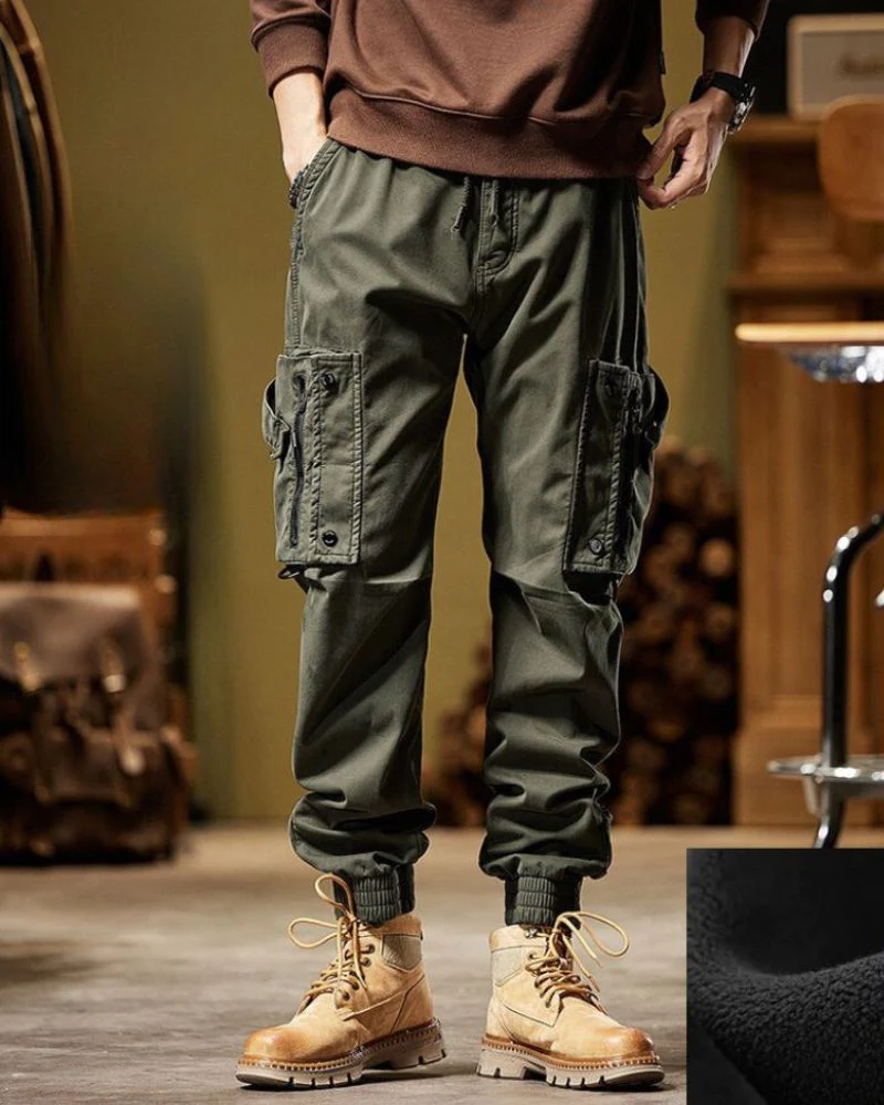 Techwear Side Pockets Cargo Pants - Image 12