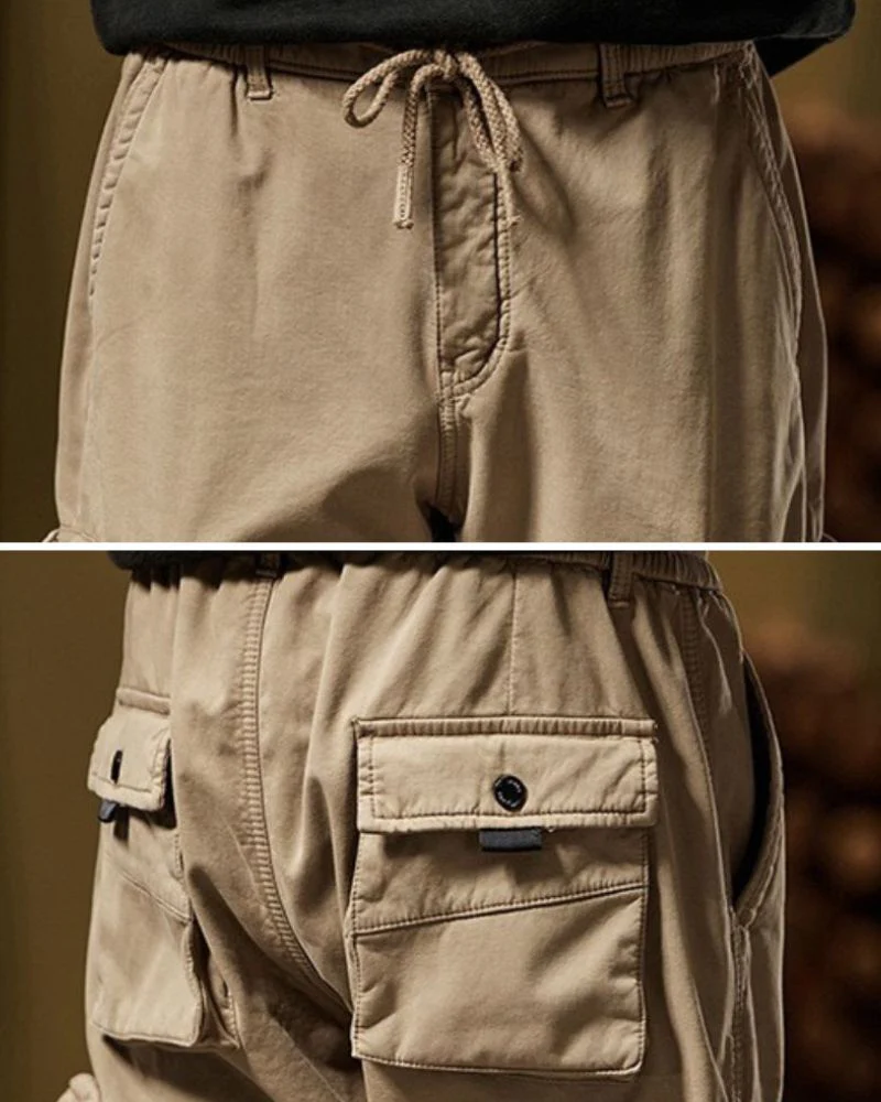 Techwear Side Pockets Cargo Pants - Image 15