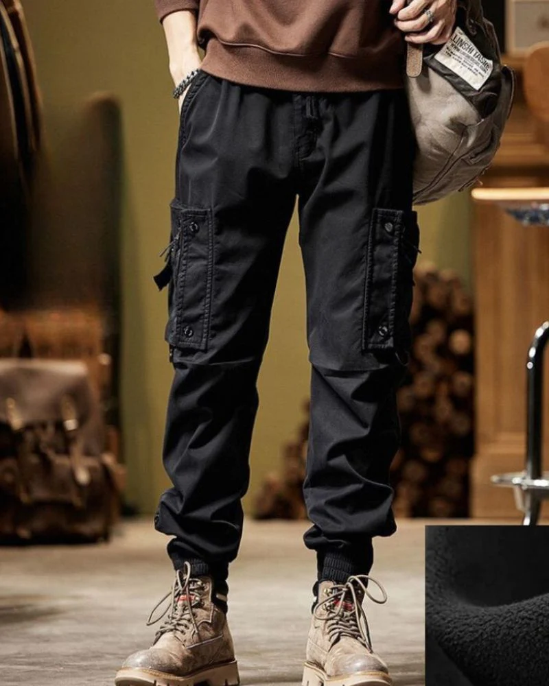 Techwear Side Pockets Cargo Pants - Image 5