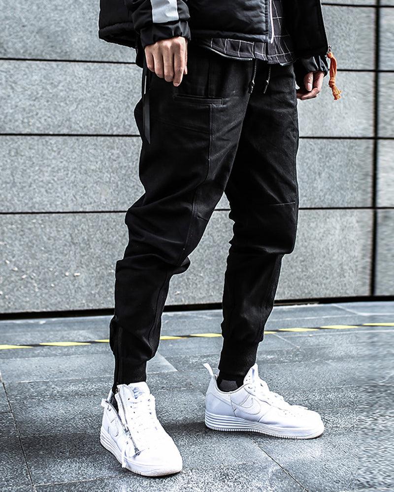 Techwear Slim Camo Cargo Pants - Image 16