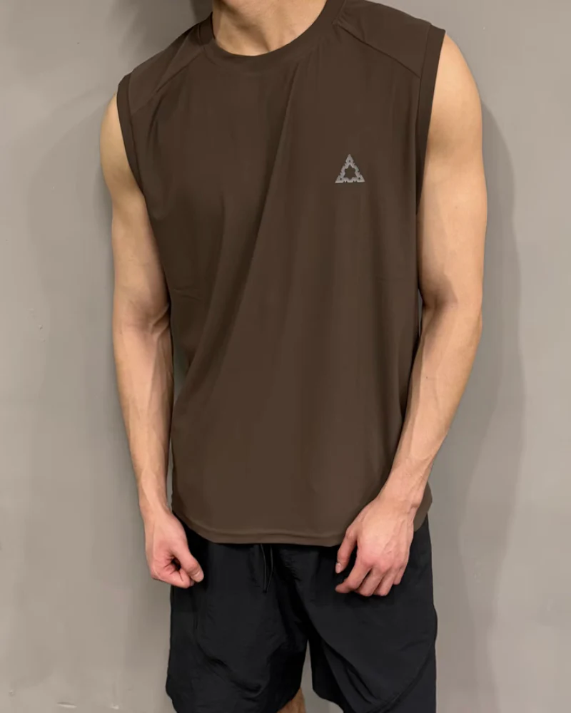 Techwear Summer Cool Mens Sleeveless T-Shirt | Muscle Shirt - Image 12