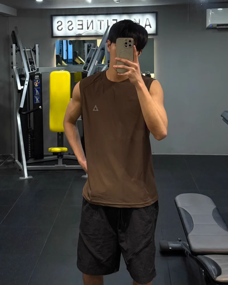 Techwear Summer Cool Mens Sleeveless T-Shirt | Muscle Shirt - Image 13