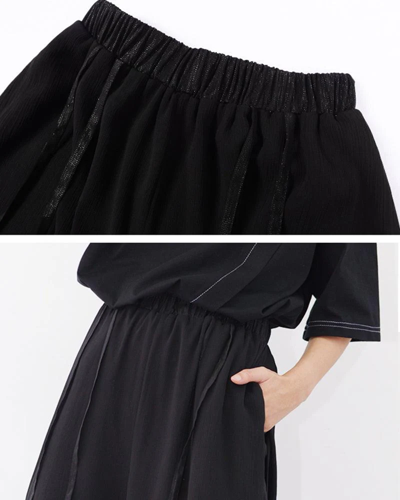 Techwear Summer Women Mesh Skirt Pants - Image 6