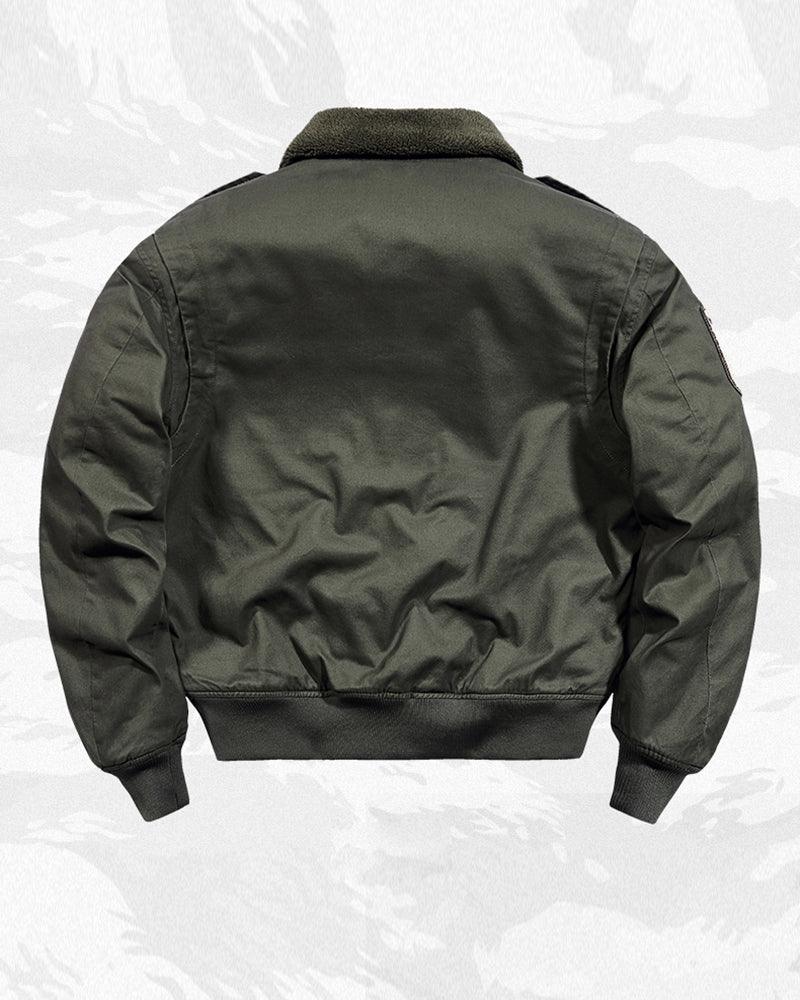 Techwear Vintage Winter Bomber Jacket - Image 4