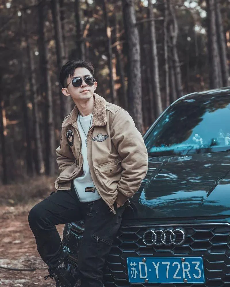 Techwear Vintage Winter Bomber Jacket - Image 9
