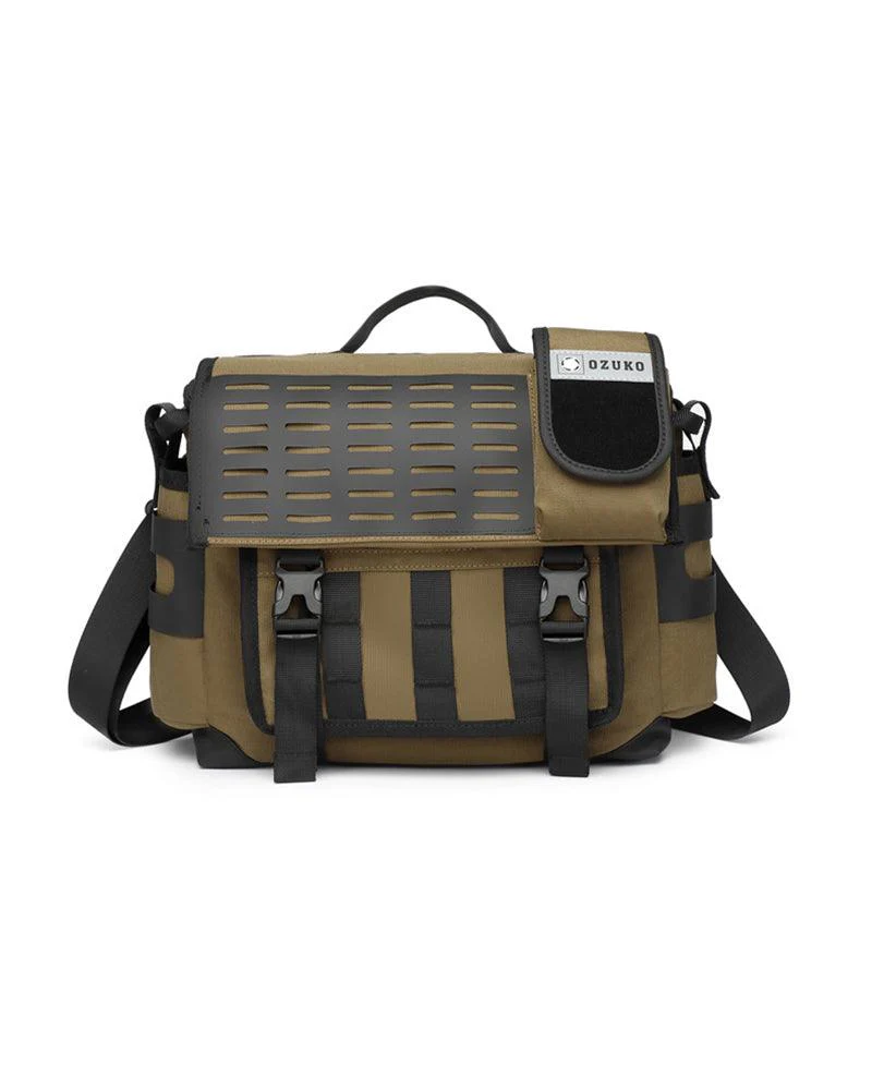 Techwear Waterproof Oxford Sling Messenger Bag - Image 7