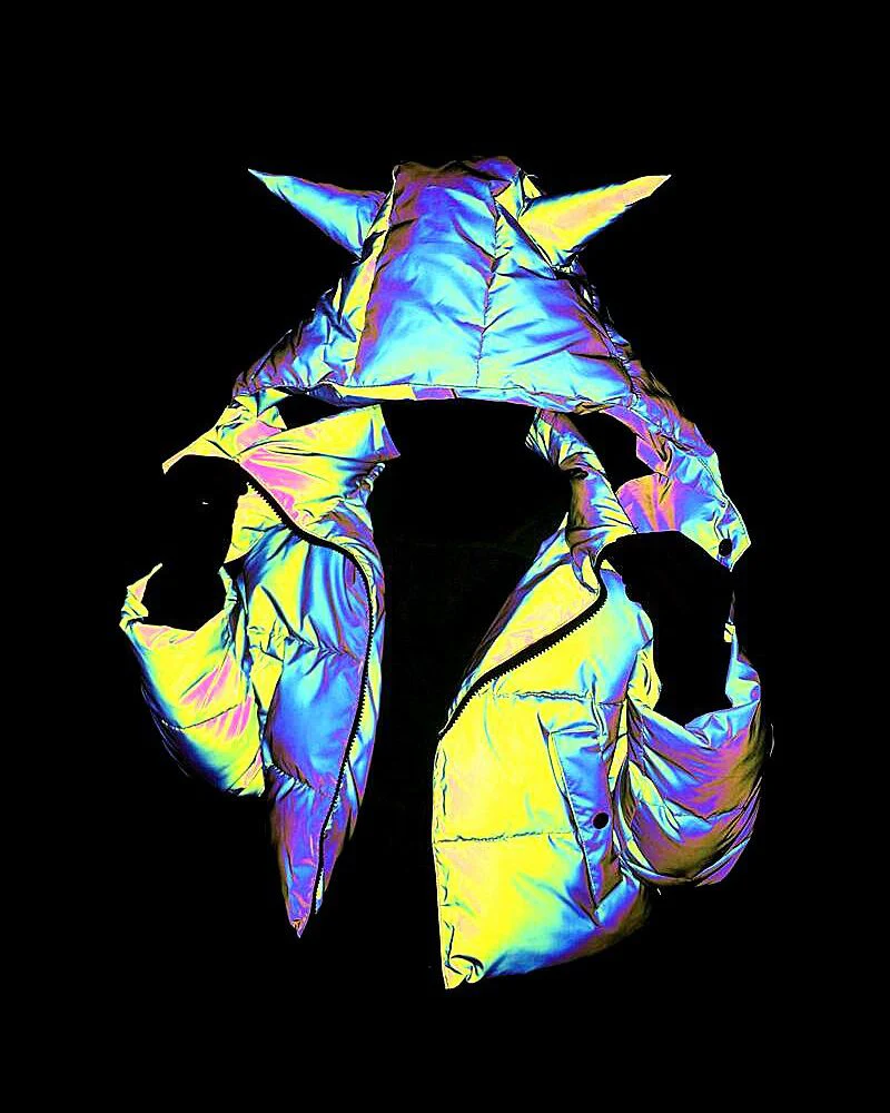 Techwear Winter Reflective Jacket - Image 3