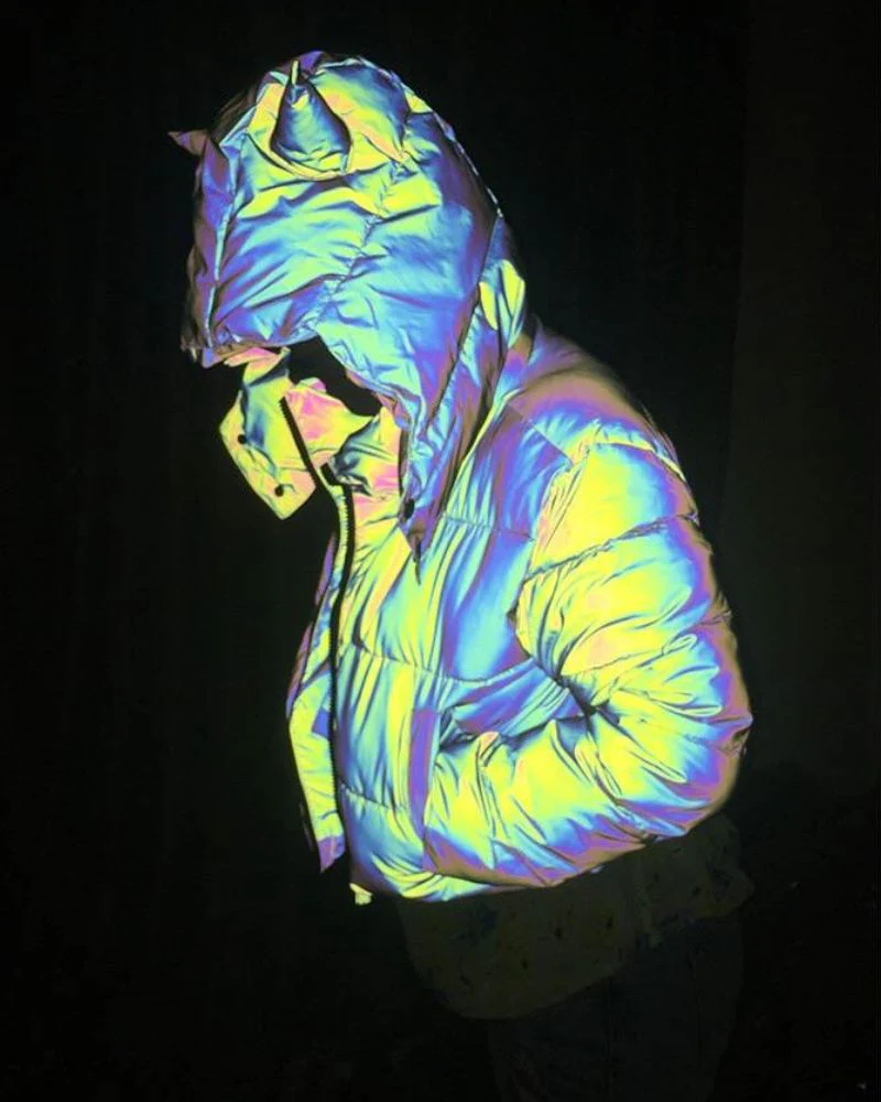 Techwear Winter Reflective Jacket - Image 5