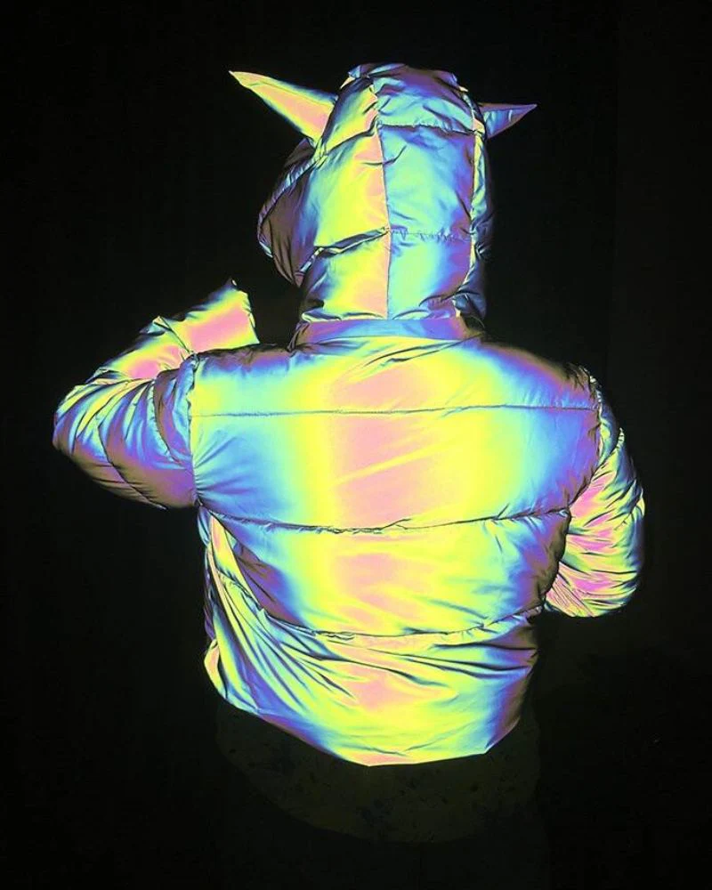Techwear Winter Reflective Jacket - Image 6