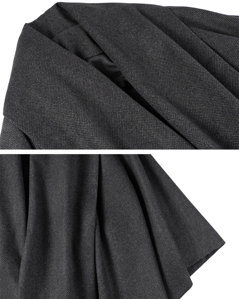 Techwear Winter Scarf Cape Coat - Image 4