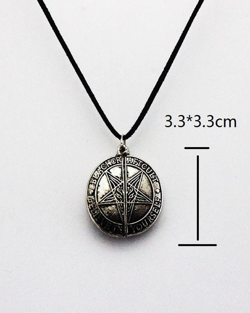 Time To Fly Mechanical Pentagram Necklace - Image 5