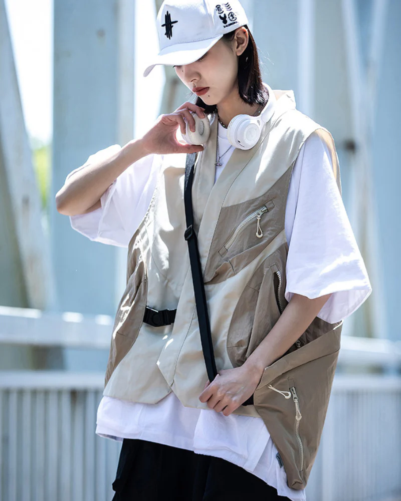 Urban Functional Detachable Backpack Vest - Image 11