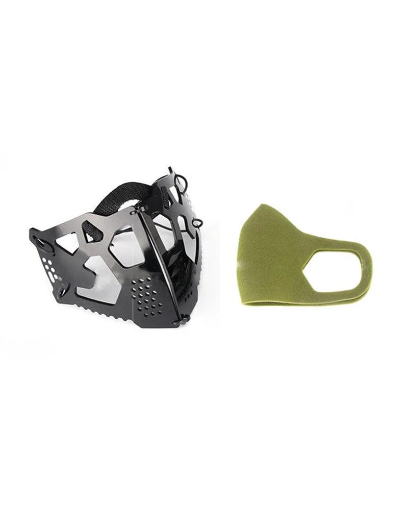 Urban Mechanical Cyberpunk Sci-fi Face Mask - Image 10