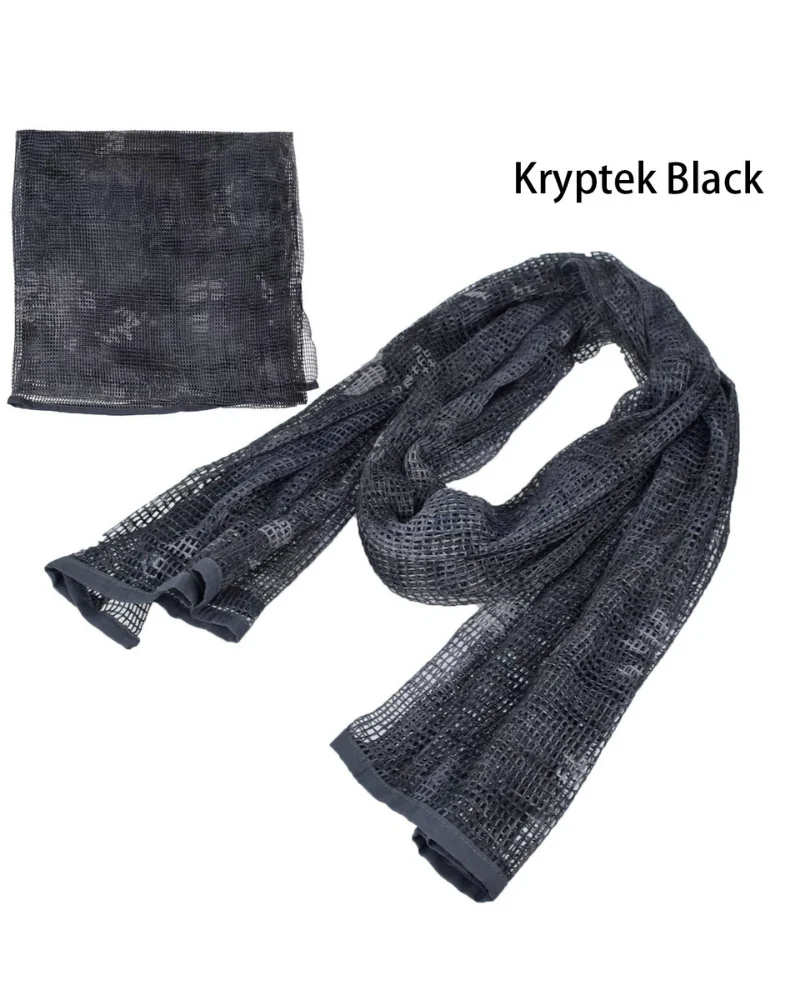 Wasteland Soldier Style Camouflage Long Mesh Scarf - Image 18