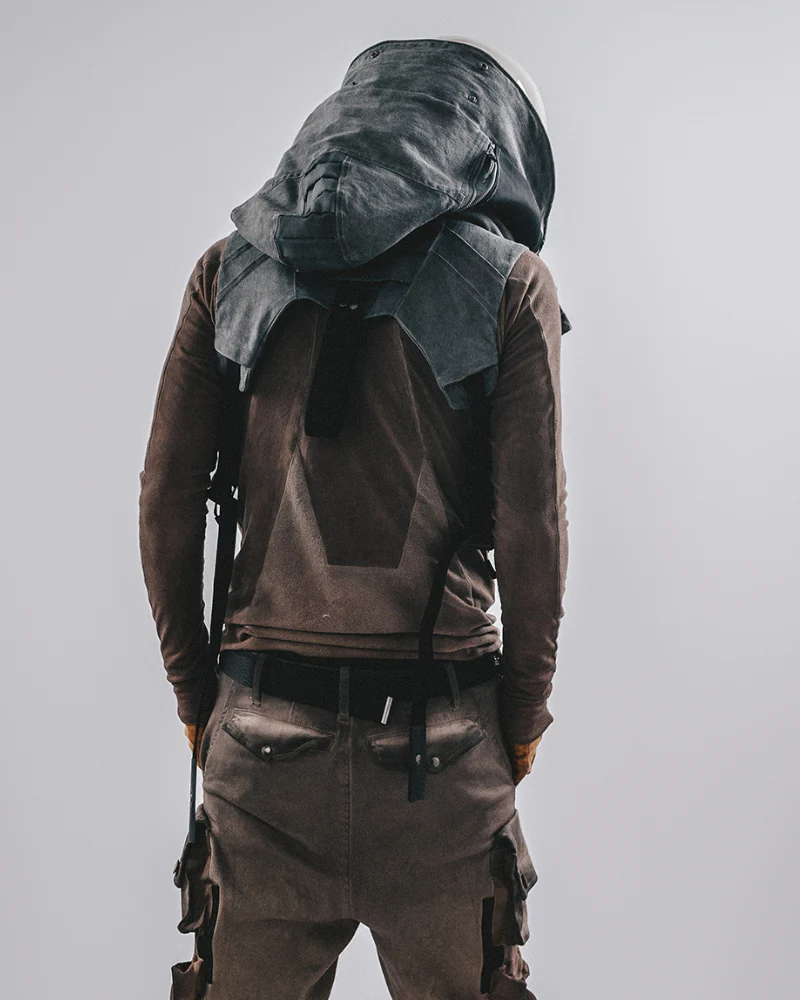 Wasteland-Tech Modular Detachable Hood Tactical Vest - Image 3