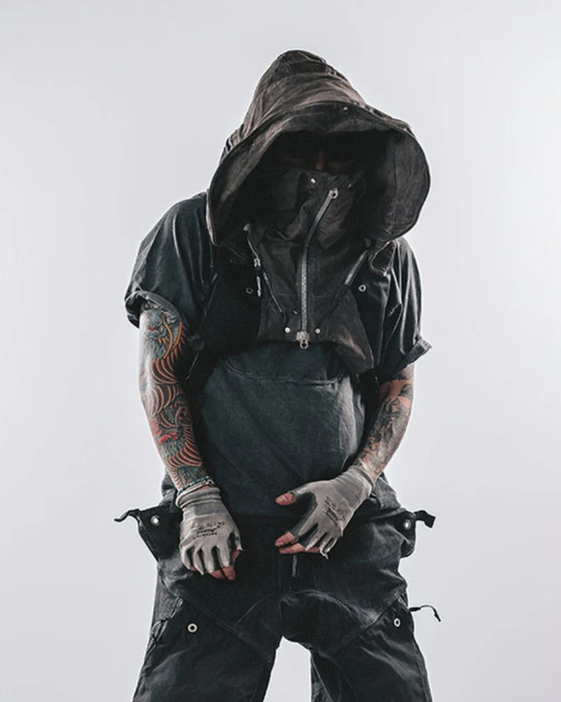 Wasteland-Tech Modular Detachable Hood Tactical Vest - Image 5