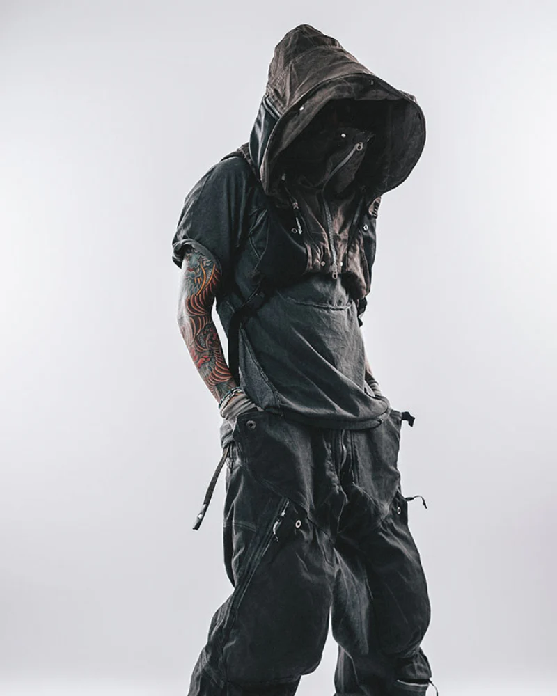Wasteland-Tech Modular Detachable Hood Tactical Vest - Image 8
