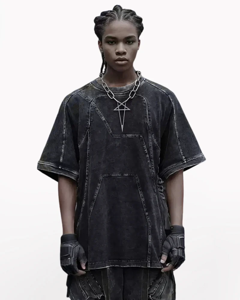 Wasteland Washed Heavyweight Cotton Men's T-Shirt