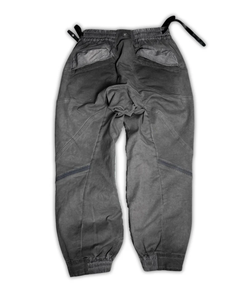 Wasteland Wear 3D Cut Distressed Double-Layer Cargo Pants - Image 10