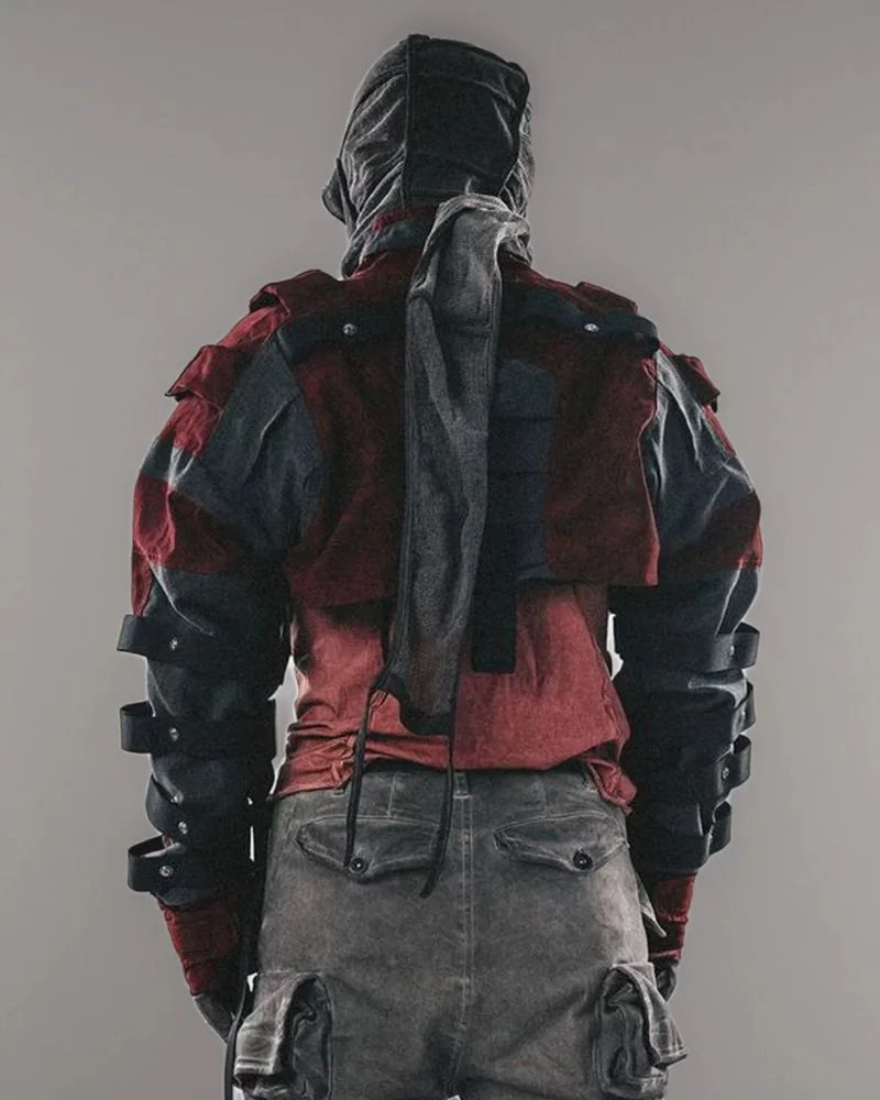 Wasteland Wear Angora Red Boxing Jacket - Image 4