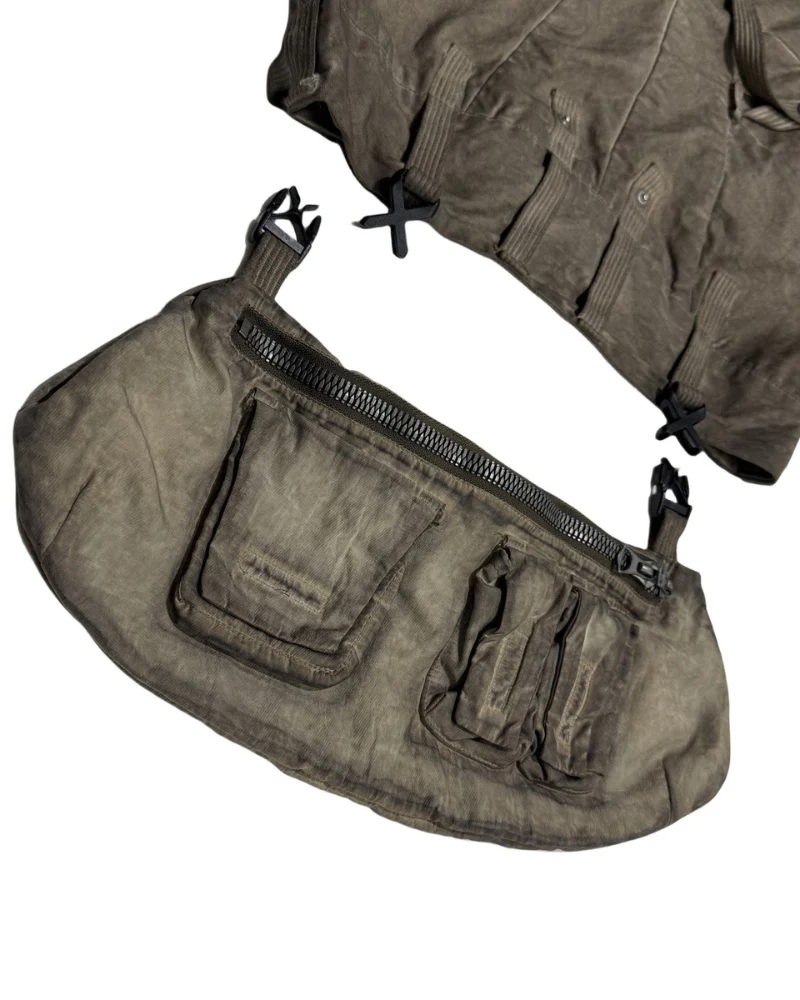 Wasteland Wear Distressed Washed Outdoor Cargo Pants - Image 19