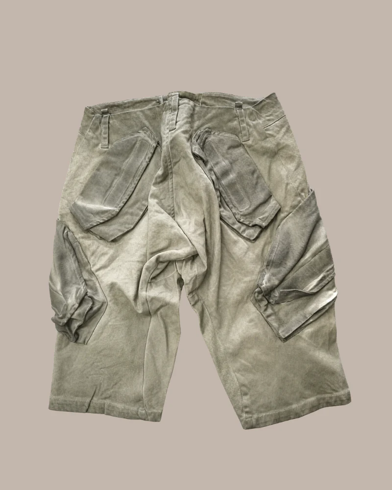 Wasteland Wear Functional 3D Pocket Cargo Shorts - Image 5