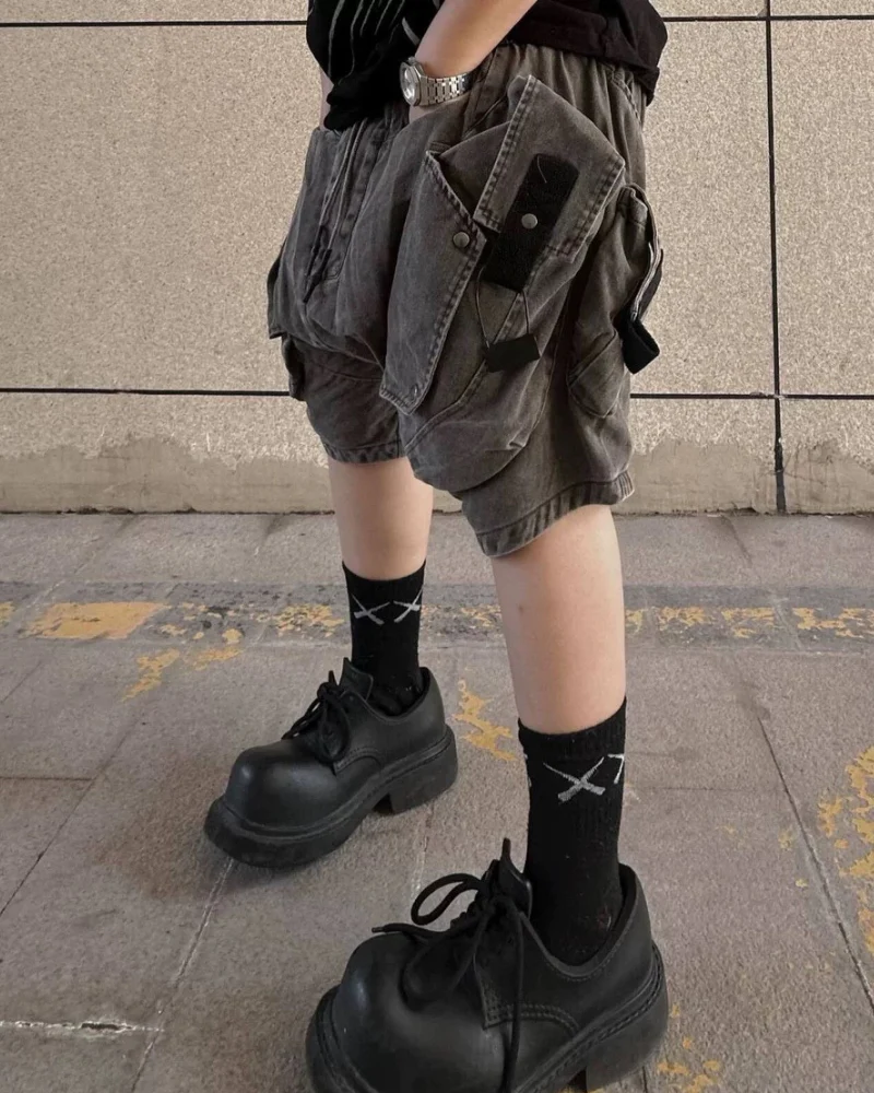 Wasteland Wear Functional Multi-Pocket Cargo Shorts - Image 13