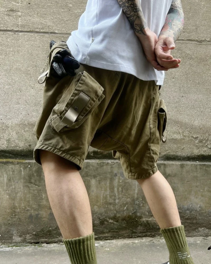 Wasteland Wear Functional Multi-Pocket Cargo Shorts - Image 3