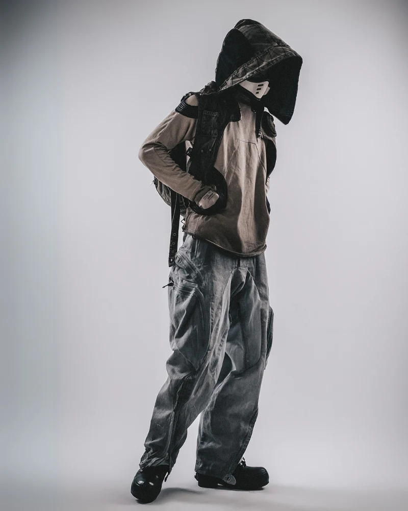Wasteland Wear Washed Distressed Cotton T-Shirt - Image 7
