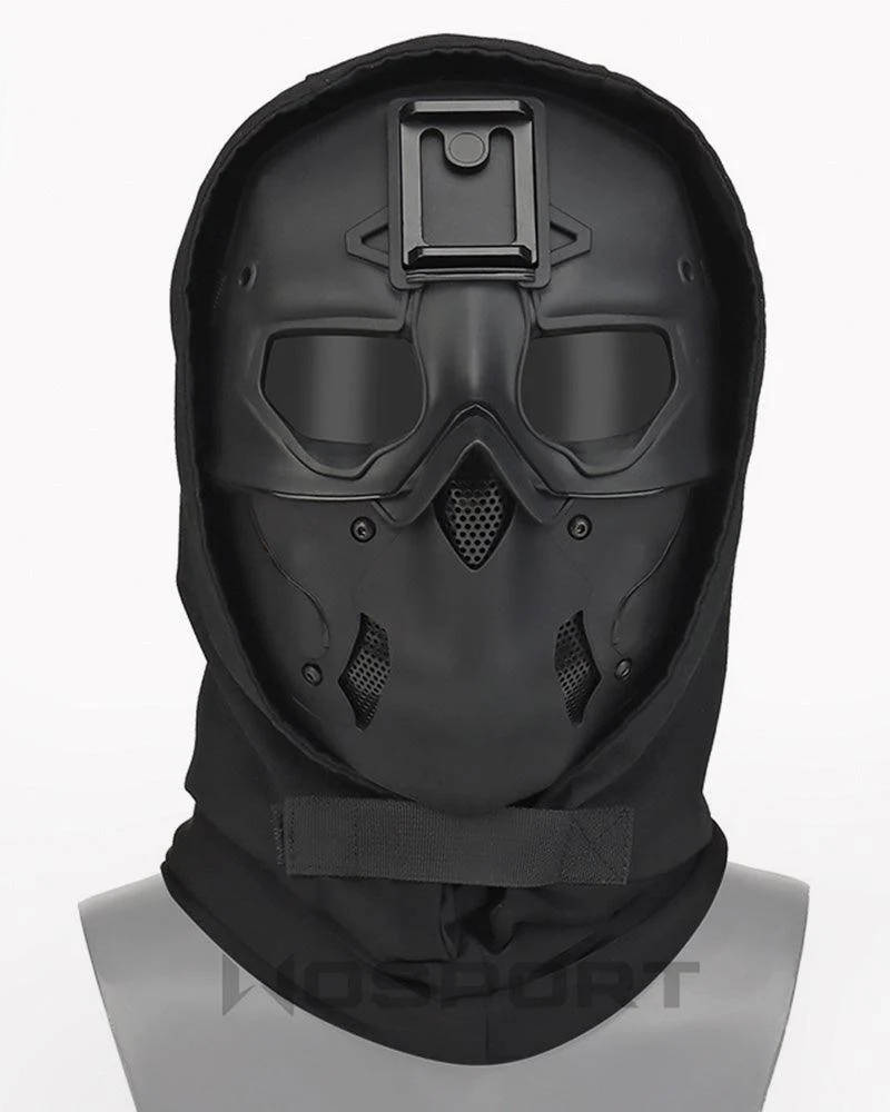 Wild Survival Hood Full Face Mask Set