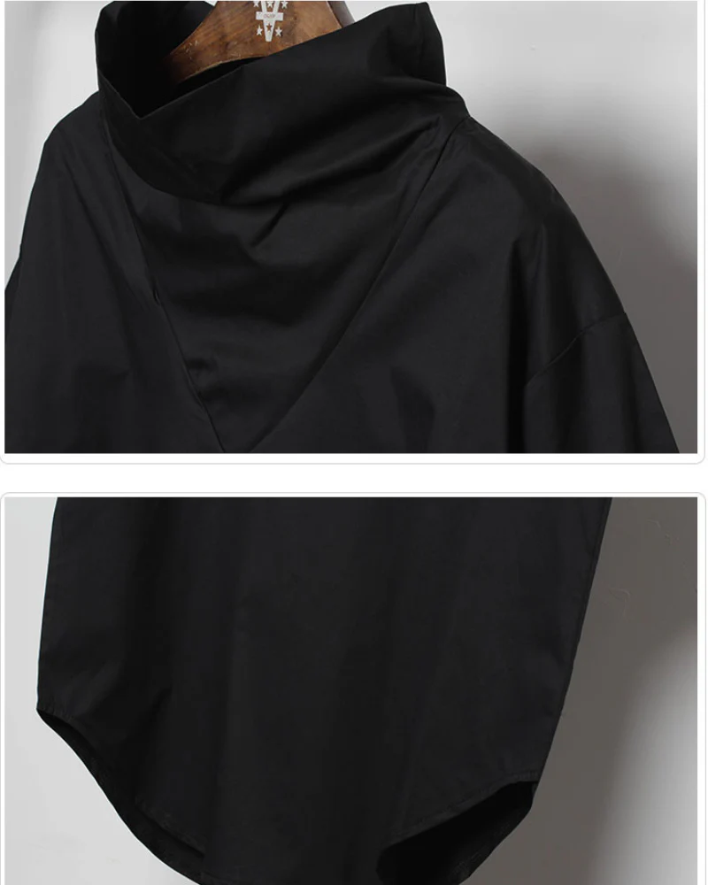 With Chain Function Japanese Techwear T-Shirt - Image 11