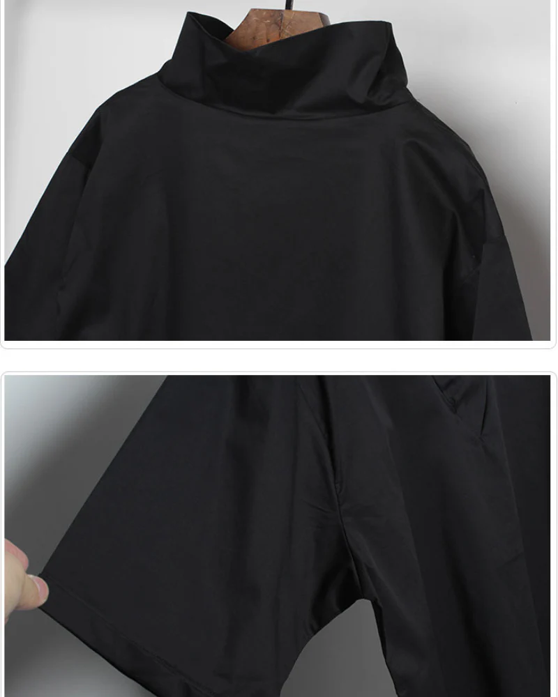 With Chain Function Japanese Techwear T-Shirt - Image 12