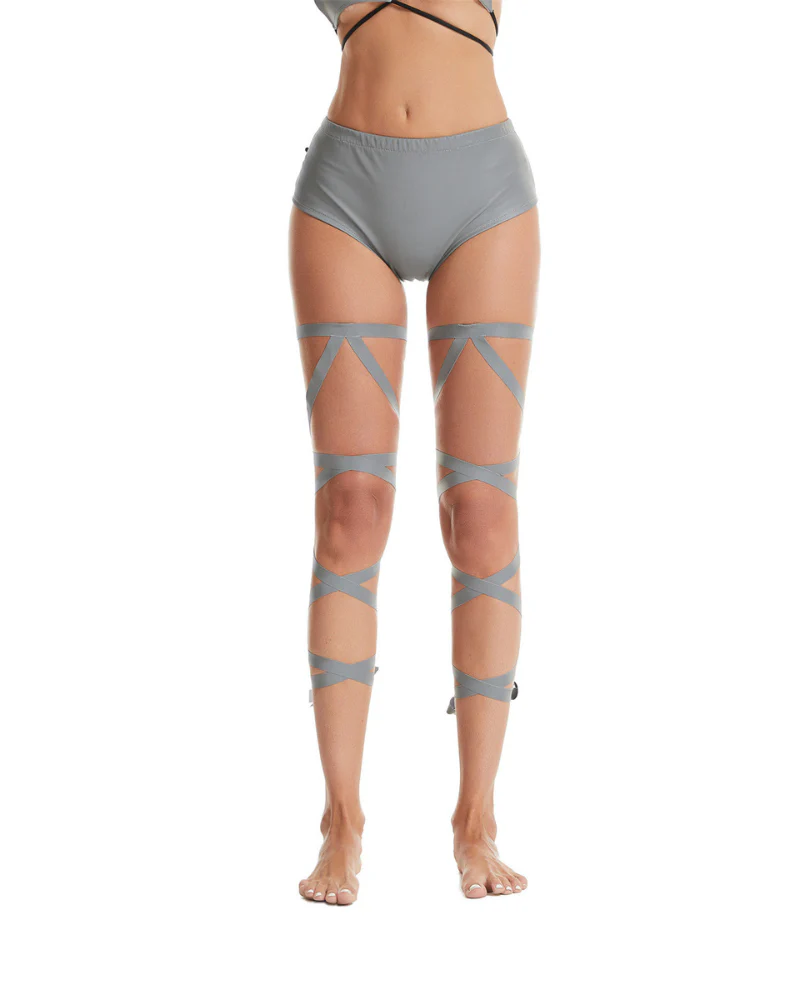 Women Rave Reflective Leg Wrap (Excluding Shorts) - Image 11