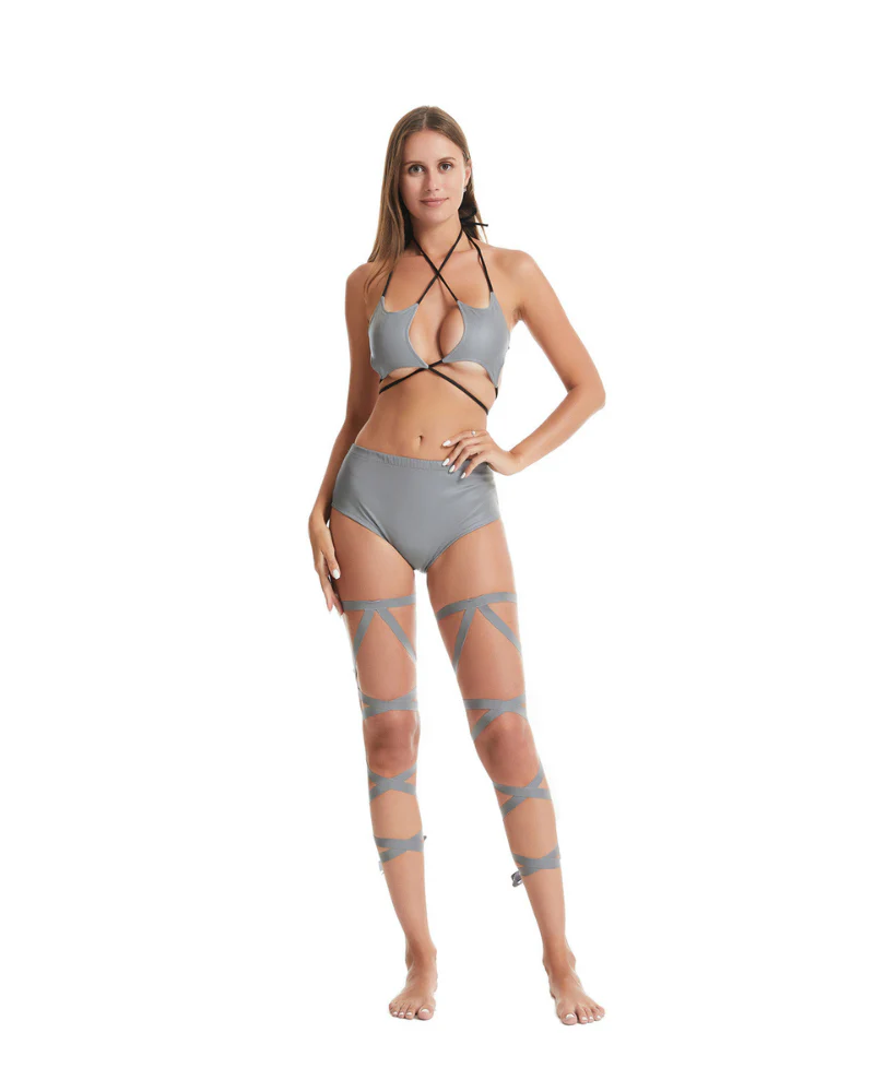 Women Rave Reflective Leg Wrap (Excluding Shorts) - Image 13
