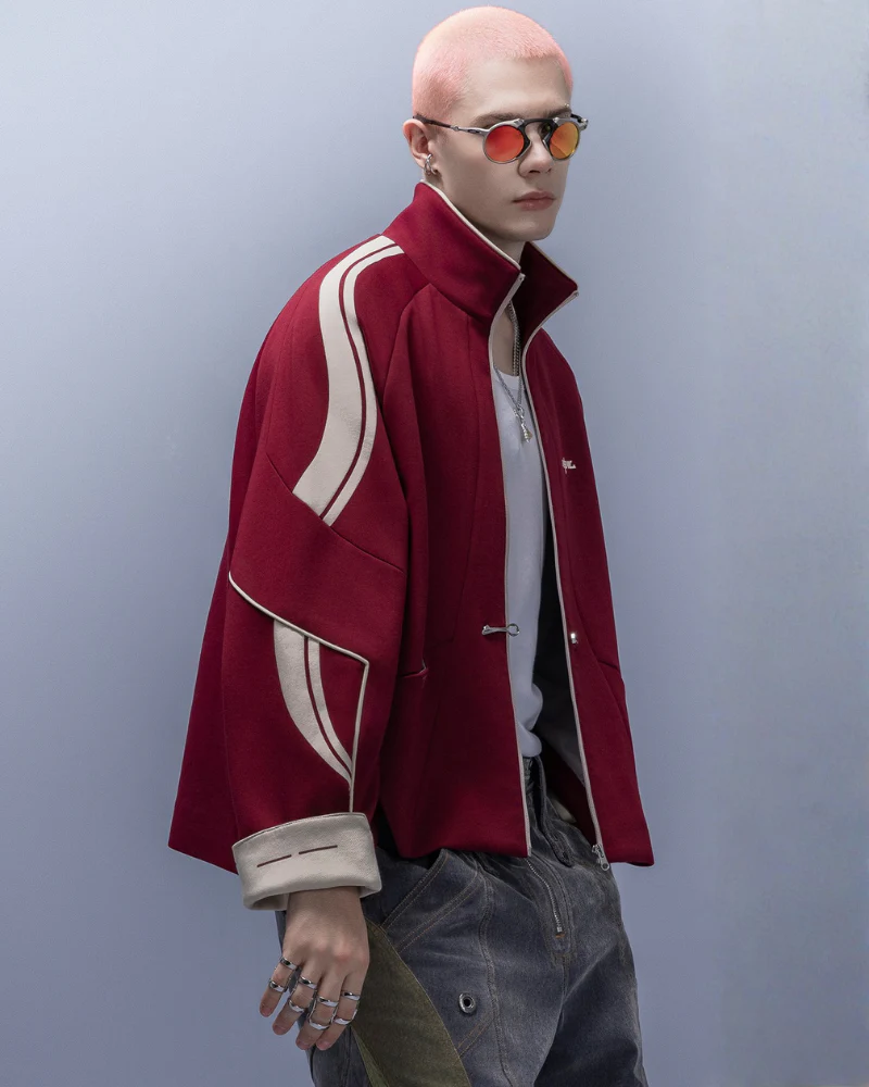 XIPHEVIL Anti-Wrinkle Cyberpunk High-Street Sport Jacket - Image 11