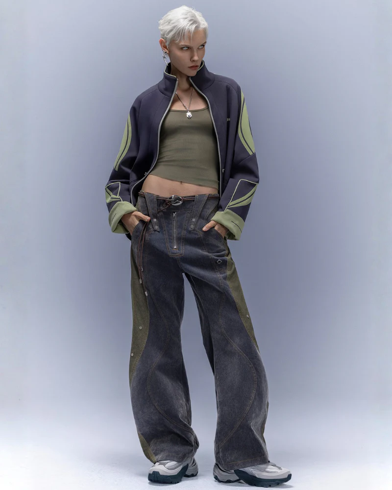 XIPHEVIL Anti-Wrinkle Cyberpunk High-Street Sport Jacket - Image 9