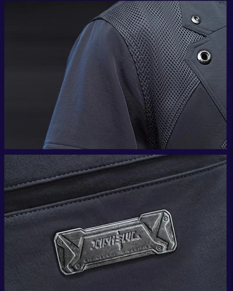 XIPHEVIL Cyberpunk Outfits Bellator IV Short Sleeve Suit - Image 12