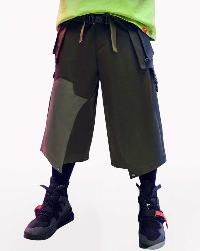 XIPHEVIL Cyberpunk Outfits City Judge Unisex Ninja Pants - Image 14