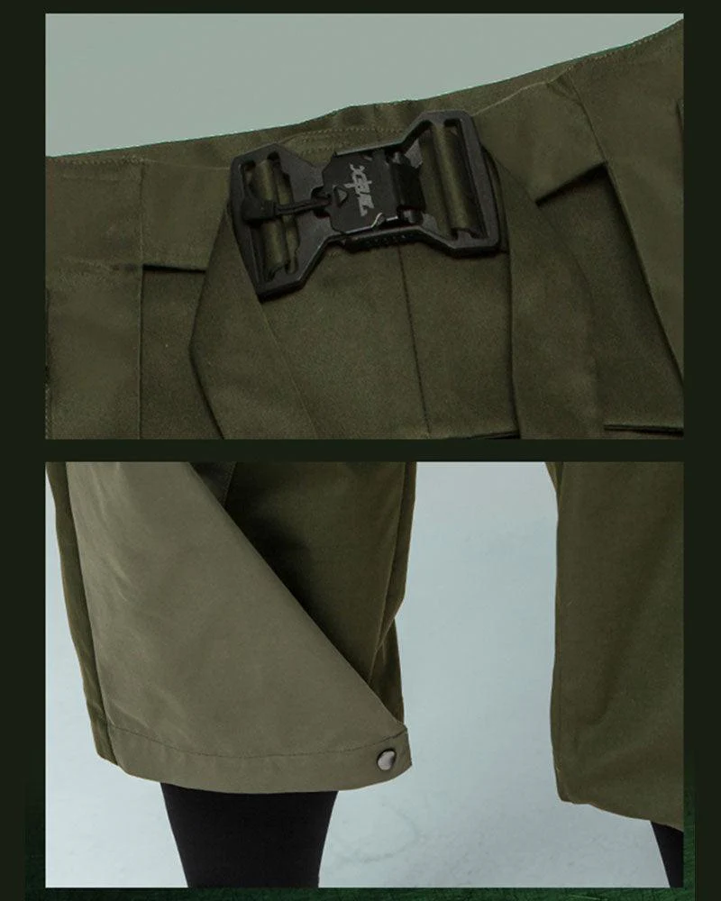 XIPHEVIL Cyberpunk Outfits City Judge Unisex Ninja Pants - Image 16