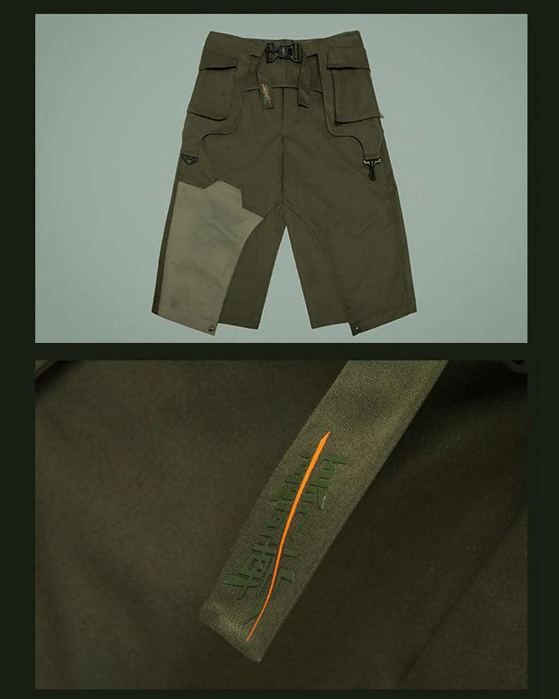 XIPHEVIL Cyberpunk Outfits City Judge Unisex Ninja Pants - Image 17