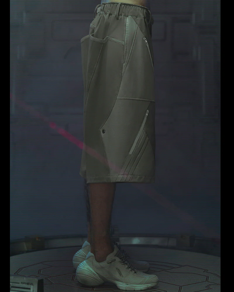 XIPHEVIL Cyberpunk Outfits Demiurge IV Suit Shorts - Image 5