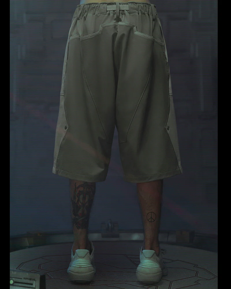 XIPHEVIL Cyberpunk Outfits Demiurge IV Suit Shorts - Image 6