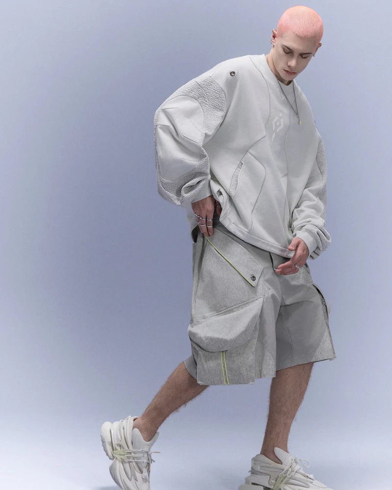 XIPHEVIL Cyberpunk Outfits High-Street Crewneck Sweatshirt - Image 12