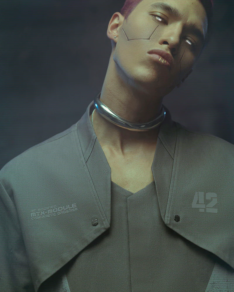 XIPHEVIL Cyberpunk Outfits Military Style Short Sleeve Shirt - Image 8