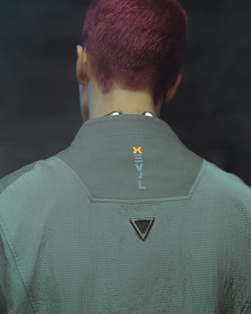 XIPHEVIL Cyberpunk Outfits Military Style Short Sleeve Shirt - Image 9