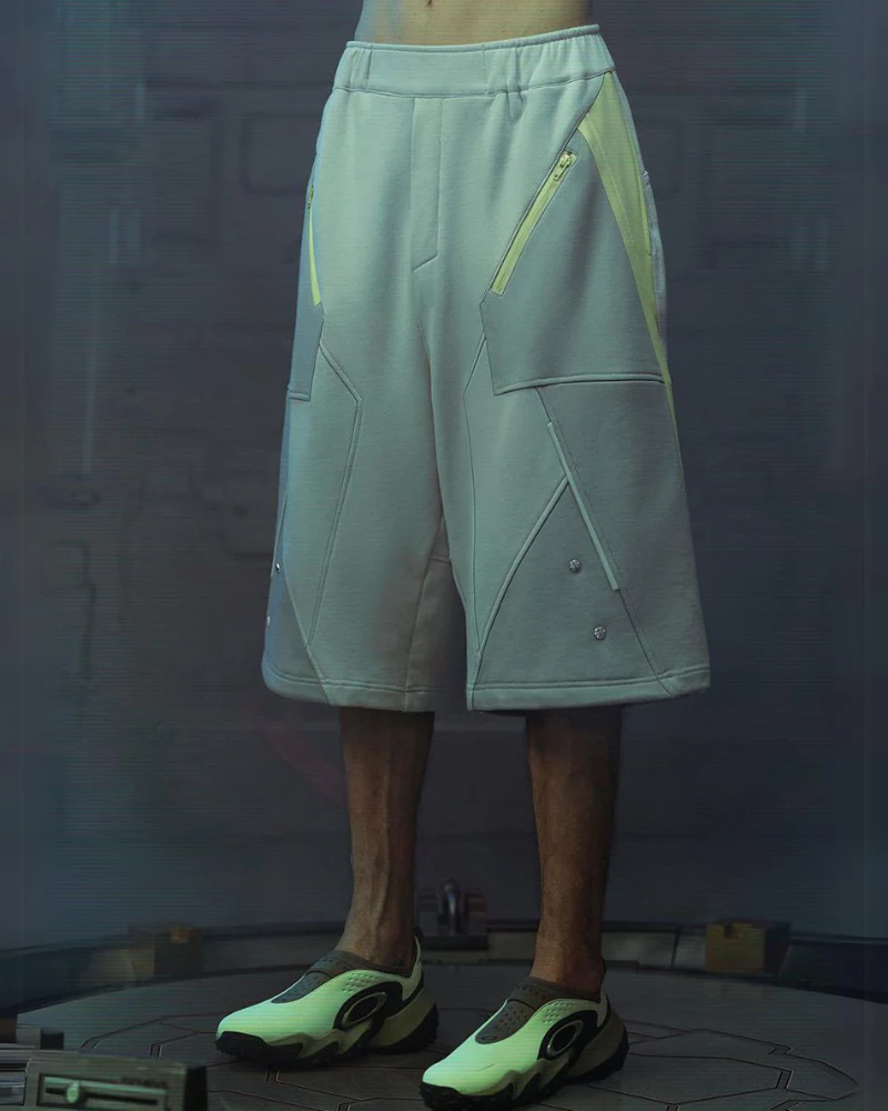 XIPHEVIL Cyberpunk Outfits Star Alliance Sports Shorts